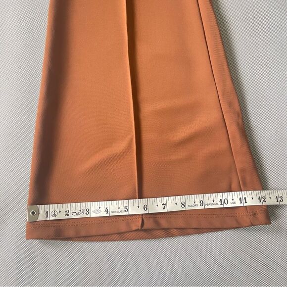 IRIS Chocolate Flare Polyester Pants Women’s Size Medium NWT - Picture 10 of 13